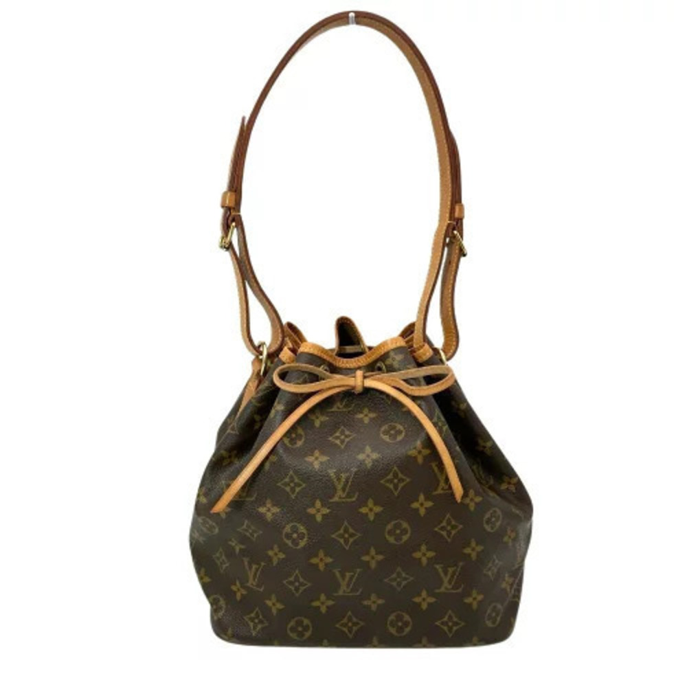 Louis Vuitton Shoulder Bag Monogram Canvas Brown